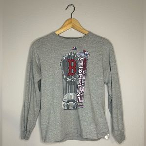 Majestic Boston Red Sox 2013 World Series Long Sleeve Tee